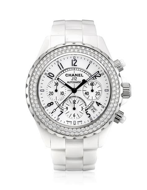 chanel knock off white watches|chanel j12 diamonds.